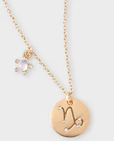 Tween Girls Capricorn Zodiac Necklace