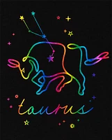 Tween Girls Taurus Zodiac Tee