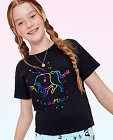 Tween Girls Taurus Zodiac Tee