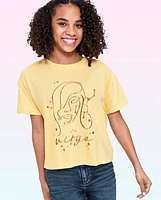 Tween Girls Virgo Zodiac Tee