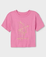 Tween Girls Sagittarius Zodiac Tee