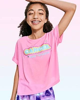 Tween Girls Cancer Zodiac Pajama Tee