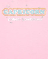 Tween Girls Capricorn Zodiac Pajama Tee