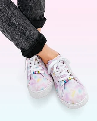 Tween Girls Tie Dye Low Top Sneakers