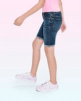 Tween Girls Denim Skimmer Shorts