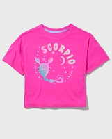 Tween Girls Scorpio Zodiac Sleep Tee