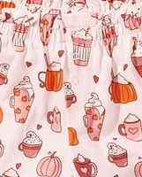 Tween Girls Pumpkin Spice Pajamas