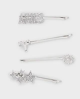 Tween Girls Aries Zodiac Bobby Pin 4-Pack