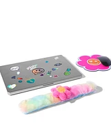 Tween Girls Flower Laptop Accessories 4-Piece Set