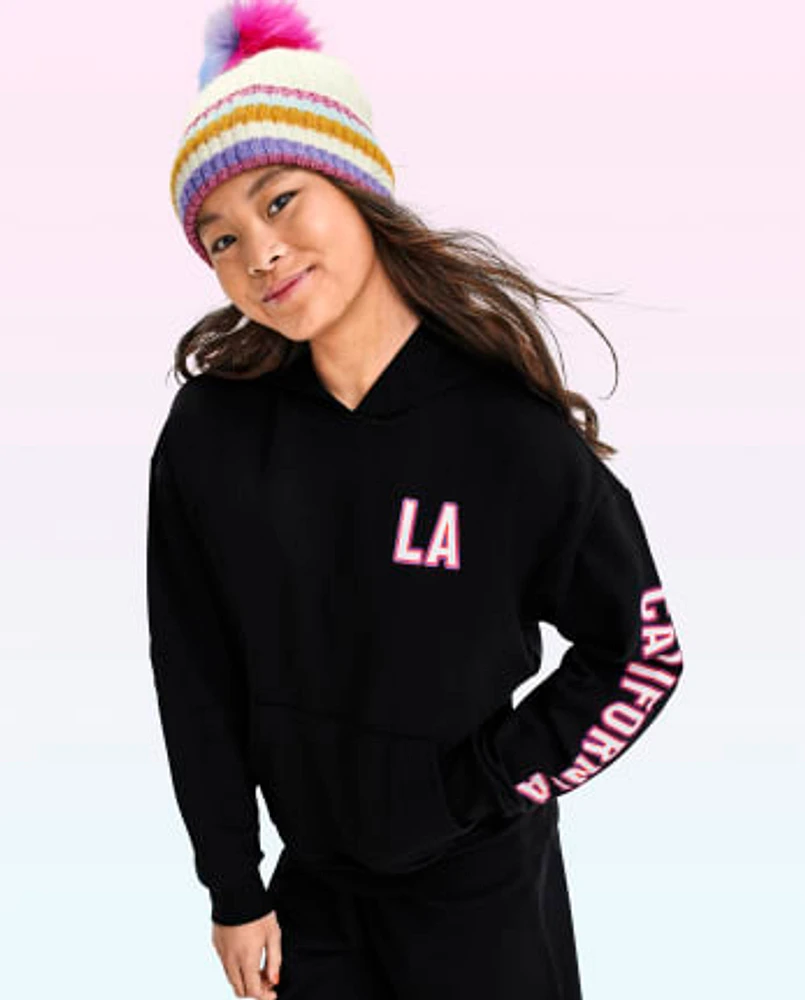 Tween Girls Fleece Hoodie