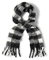 Tween Girls Buffalo Plaid Scarf