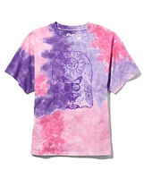 Tween Girls Tie Dye Oversized Graphic Tee