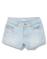 Tween Girls Denim Shortie Shorts