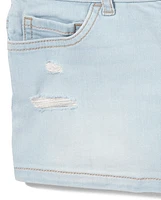 Tween Girls Denim Shortie Shorts