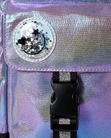 Tween Girls Holographic Icon Cargo Backpack