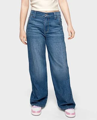 Tween Girls Baggy Skater Jeans