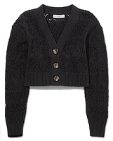 Tween Girls Cropped Cardigan