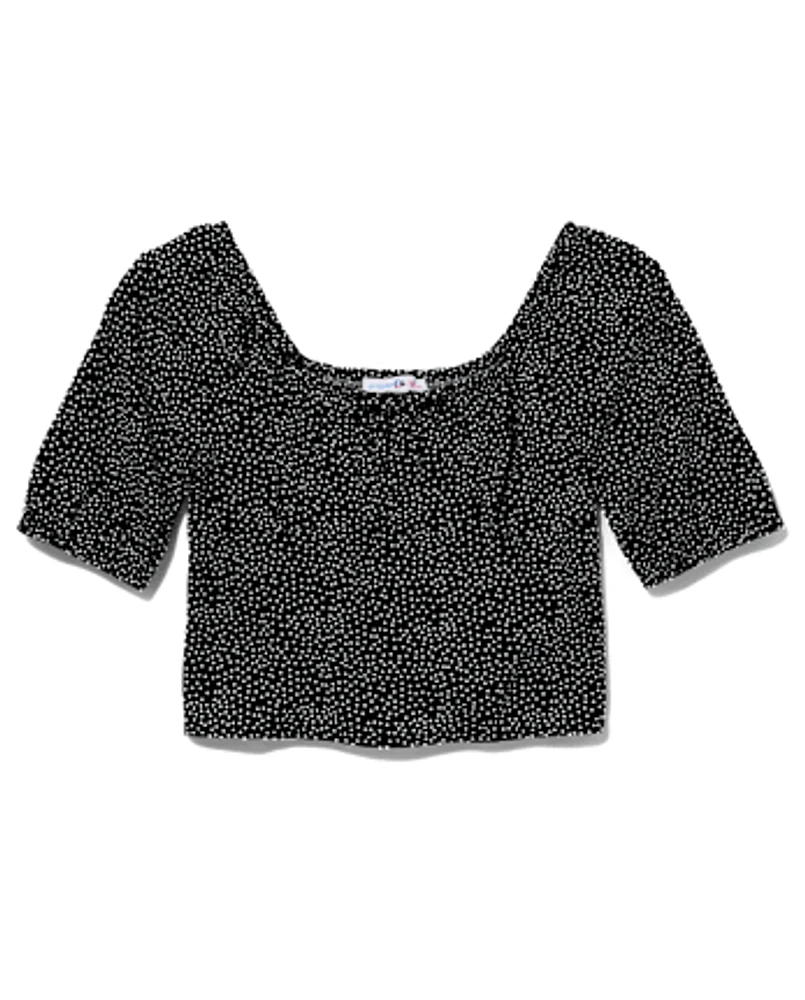 Tween Girls Puff Top