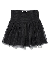 Tween Girls Mesh Pleated Skirt