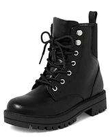 Tween Girls Combat Boots