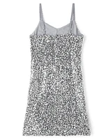 Tween Girls Sequin Slip Dress