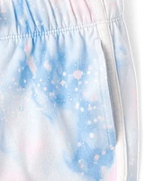 Tween Girls Tie Dye Dolphin Shorts