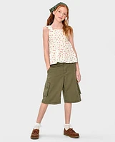 Tween Baggy Cargo Jorts
