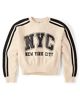 Tween Girls Graphic Premium Fleece Sweatshirt