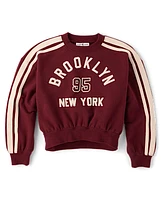 Tween Girls Graphic Premium Fleece Sweatshirt