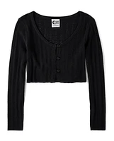 Tween Girls Cropped Cardigan