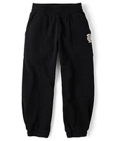 Tween Girls Oversized Premium Fleece Joggers