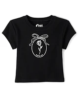 Tween Girls Graphic Baby Tee
