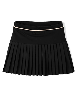 Tween Girls Quick Dry Pleated Skort