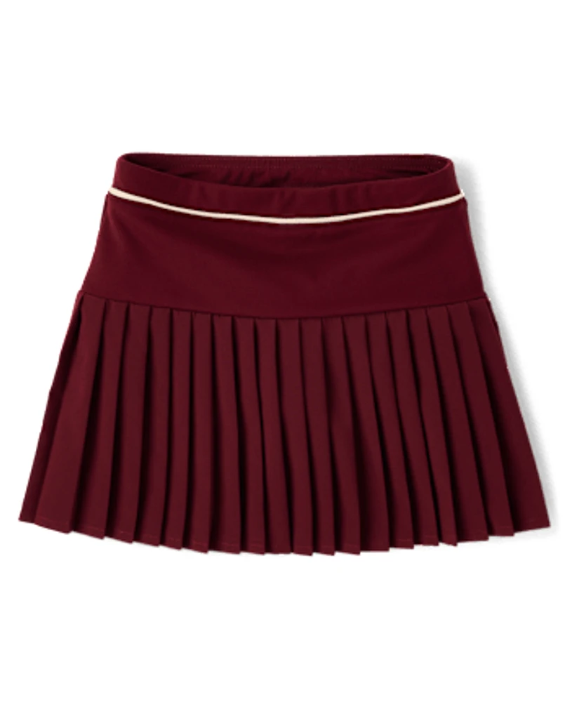 Tween Girls Quick Dry Pleated Skort