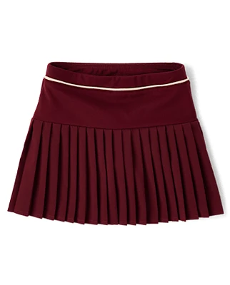 Tween Girls Quick Dry Pleated Skort
