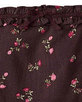 Tween Girls Floral Corset Dress