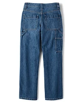 Tween Girls Baggy Utility Jeans