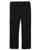 Pantalon chino droit d'uniforme pour garçon