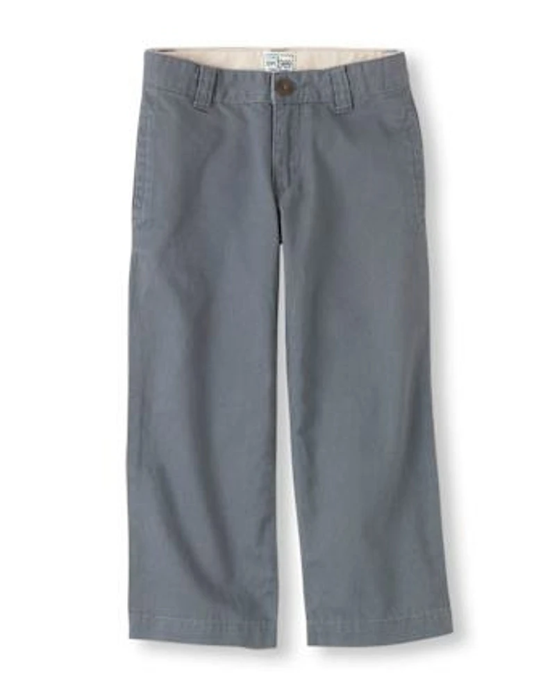 Boys Uniform Straight Chino Pants - Husky