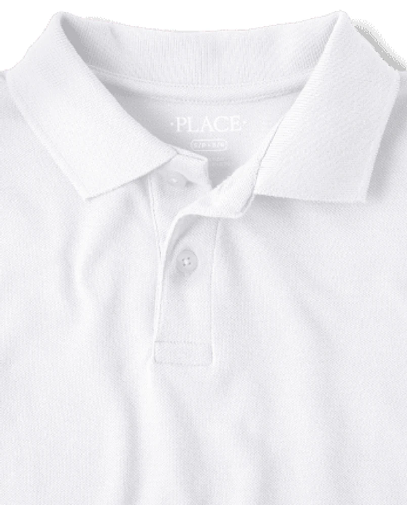 Kids Uniform Pique Polo