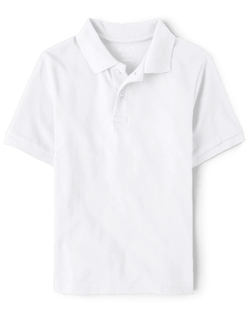 Kids Uniform Pique Polo