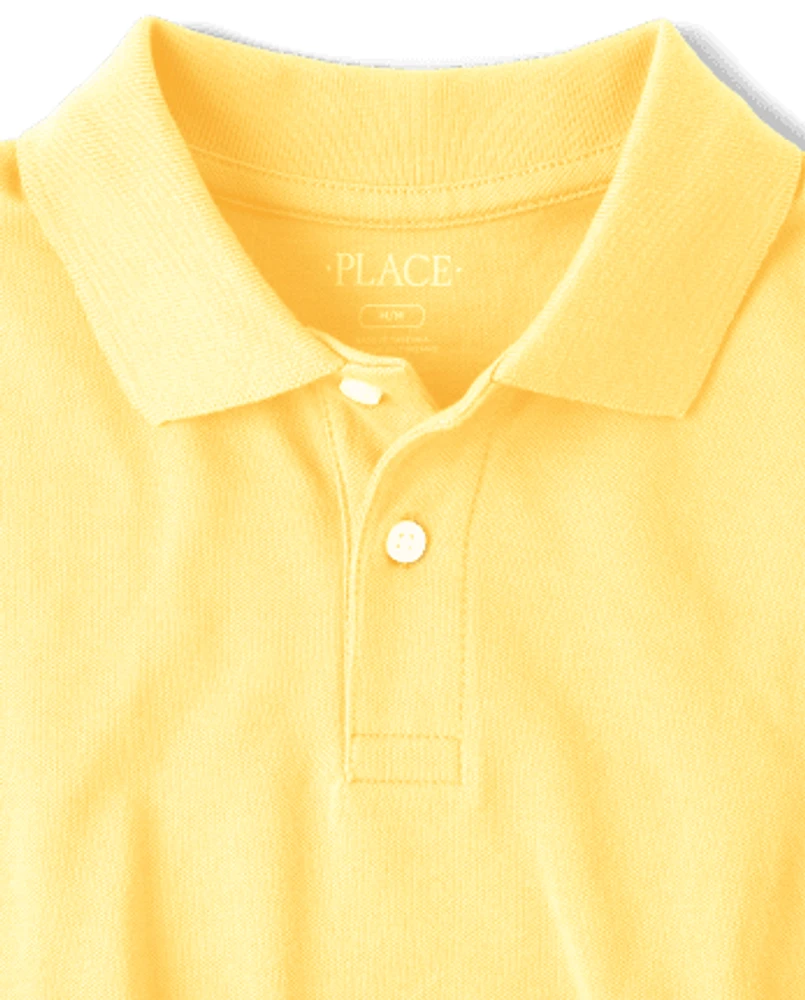 Kids Uniform Pique Polo