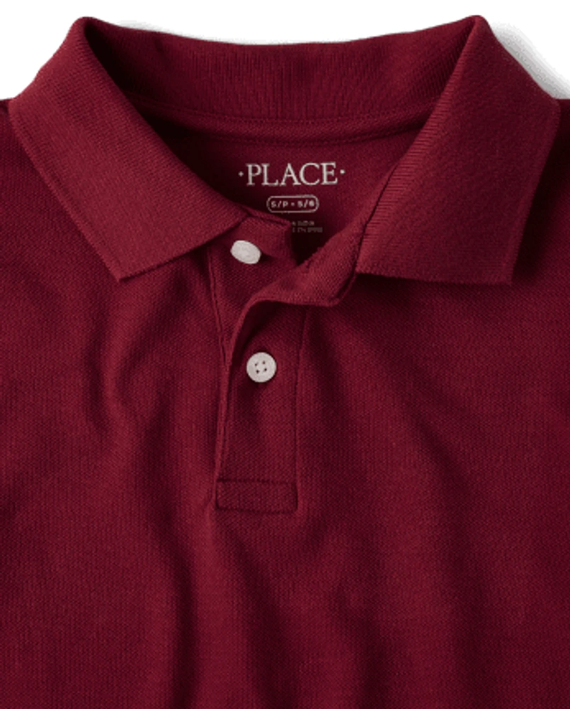 Kids Uniform Pique Polo