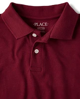 Kids Uniform Pique Polo