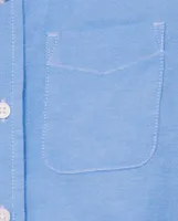 Boys Uniform Oxford Button Down Shirt