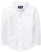 Baby And Toddler Boys Uniform Oxford Button Down Shirt