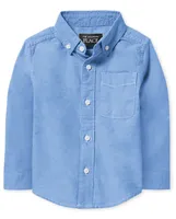 Boys Uniform Oxford Button Down Shirt