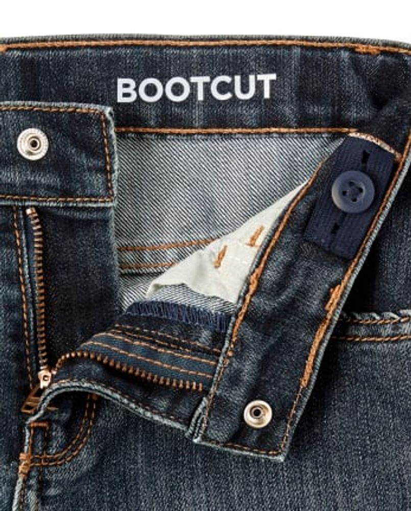 Boys Non-Stretch Bootcut Jeans