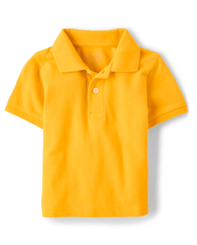 Toddler Uniform Pique Polo