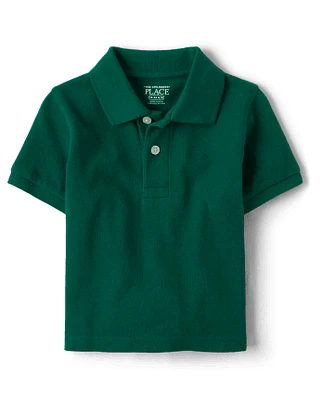 Toddler Uniform Pique Polo